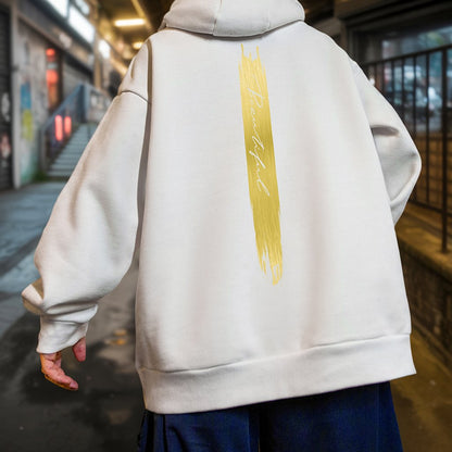 ブラッシュストロークグラフィックパーカー U2496