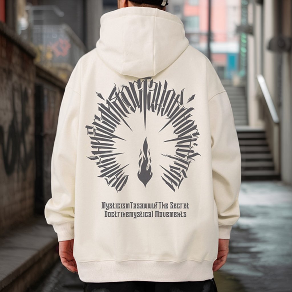 ミスティックフレイムアートグラフィックパーカー U2390