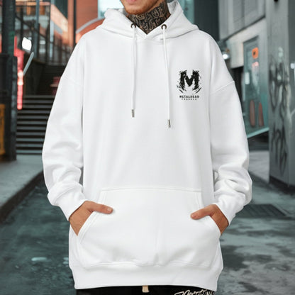 ダークモードグラフィックロゴパーカー U2421