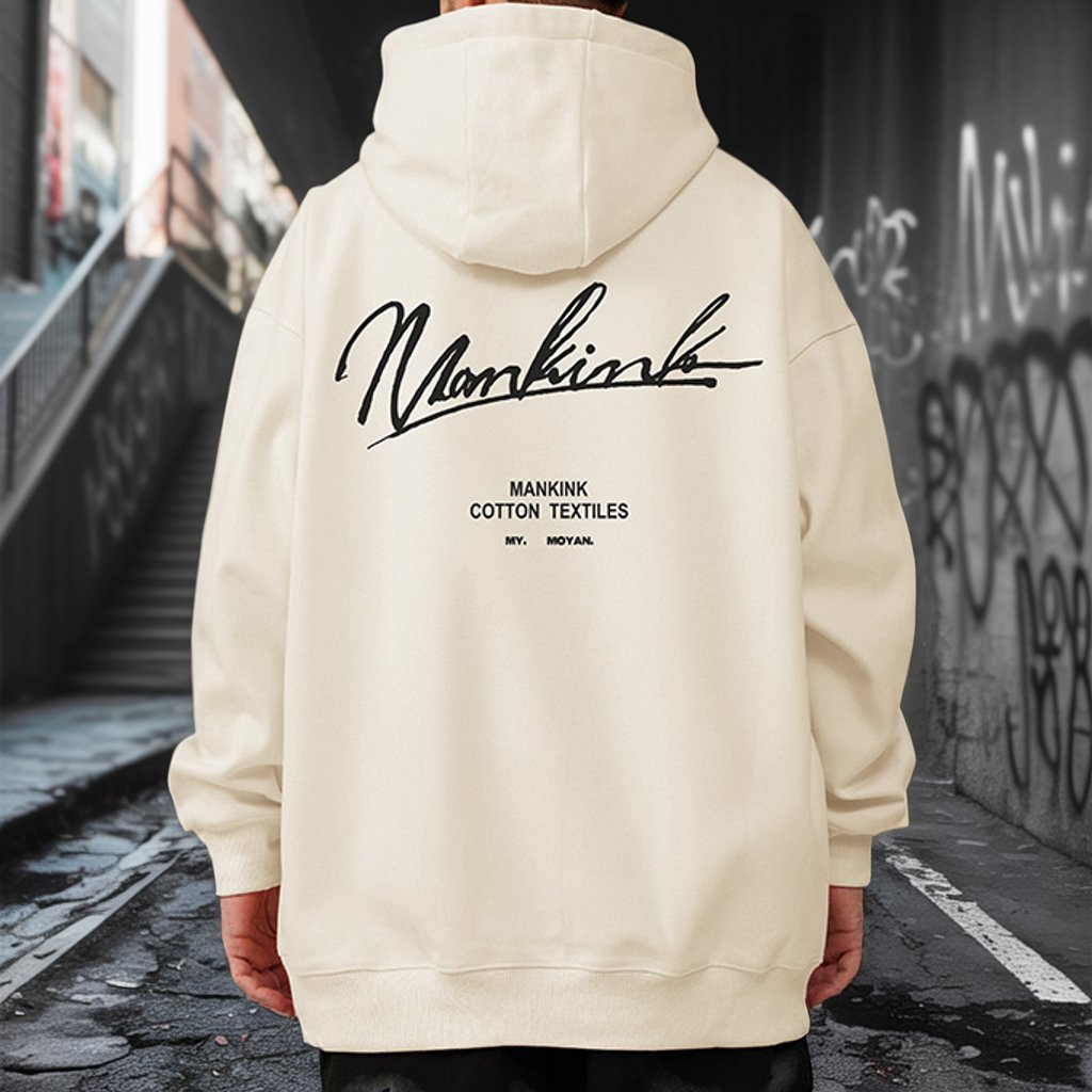 スクリプトロゴバックプリントパーカー U2419