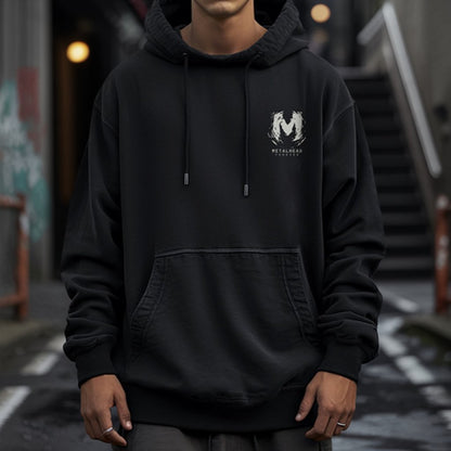 ダークモードグラフィックロゴパーカー U2421