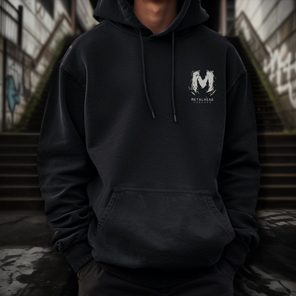 ダークモードグラフィックロゴパーカー U2421