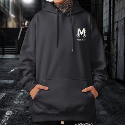 ダークモードグラフィックロゴパーカー U2421