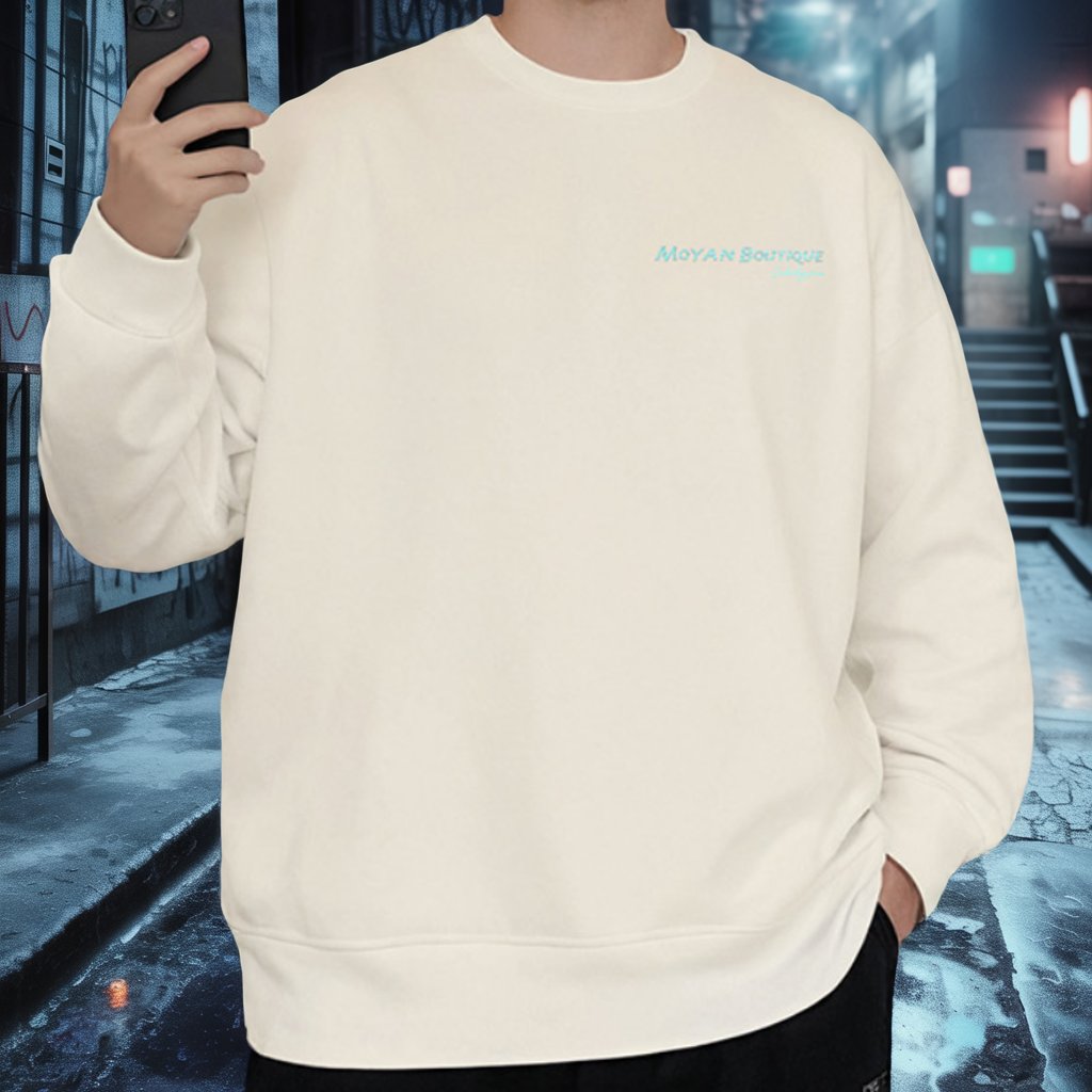 フェザーモチーフアートスウェット U2465