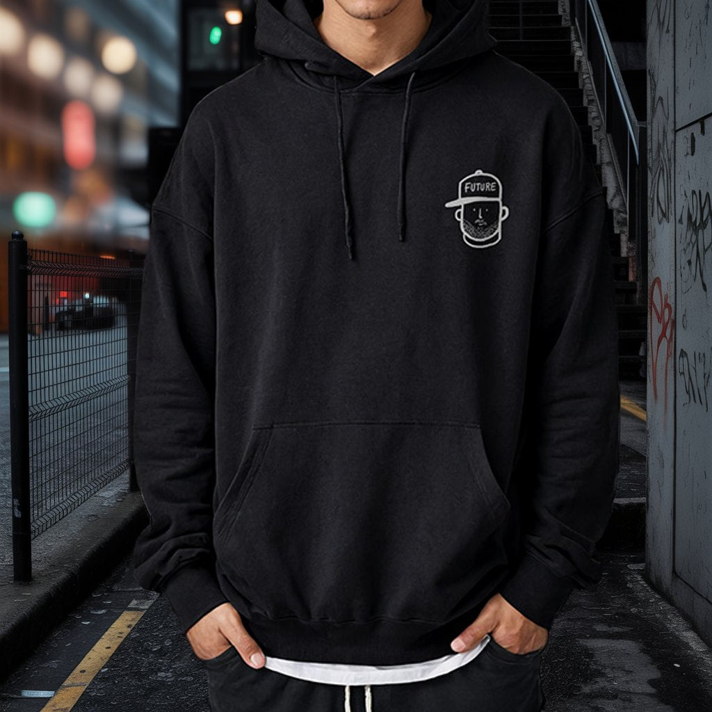 アートラインイラストデザインフーディー U2418