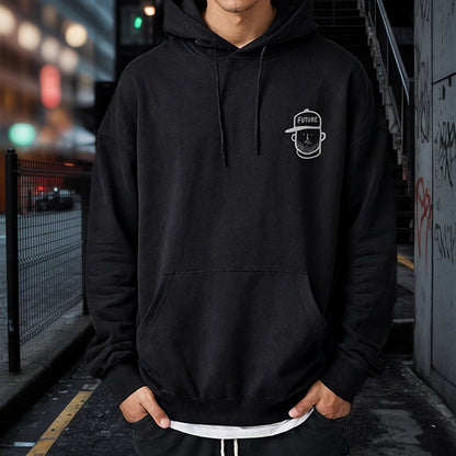 アートラインイラストデザインフーディー U2418