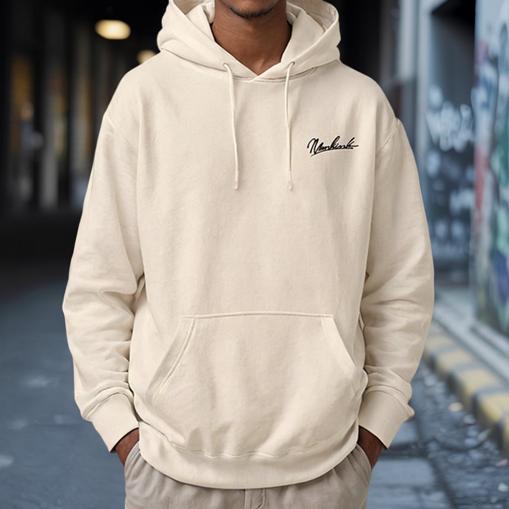 スクリプトロゴバックプリントパーカー U2419