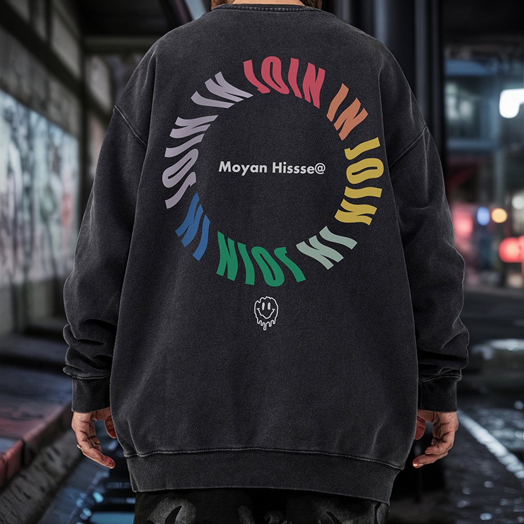 カラフルサークルグラフィックスウェット U2478 – URBAN GROW