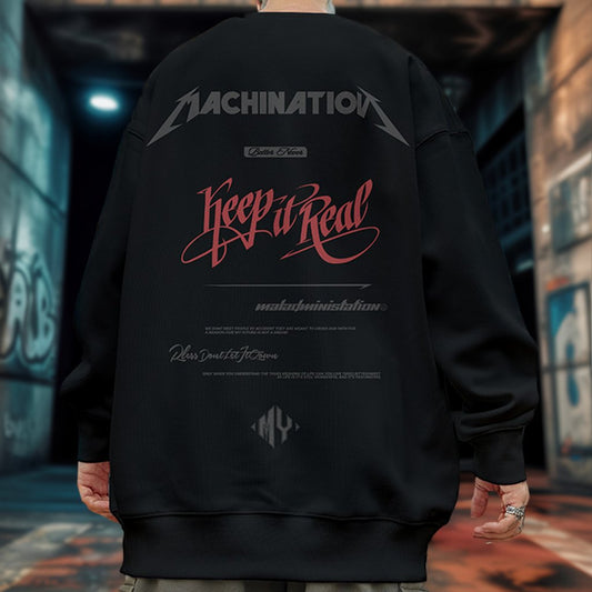 ハードエッジロゴアートスウェット U2477