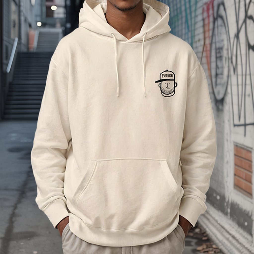 アートラインイラストデザインフーディー U2418