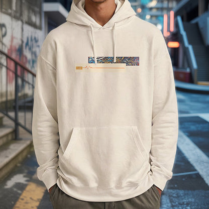 アートラインフロントデザインパーカー U2415