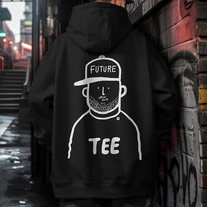 アートラインイラストデザインフーディー U2418