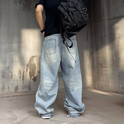 ライトウォッシュワイドデニムパンツ U2506