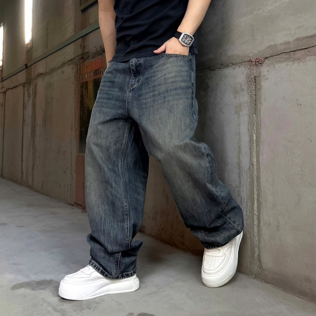 ヘビールーズストリートデニムパンツ U2511