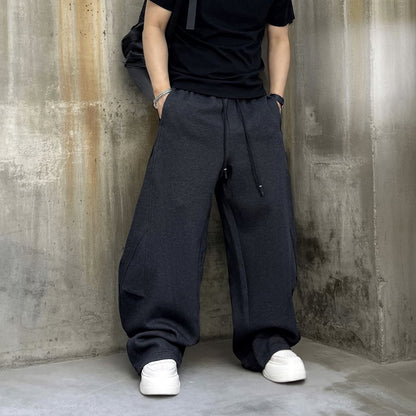 【OUTLET/即納】ワイドシルエットストリートスウェットパンツ U2507