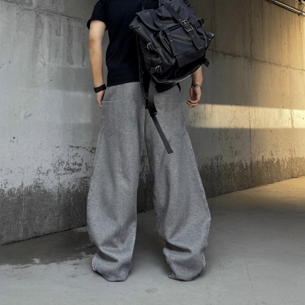 【OUTLET/即納】ワイドシルエットストリートスウェットパンツ U2507