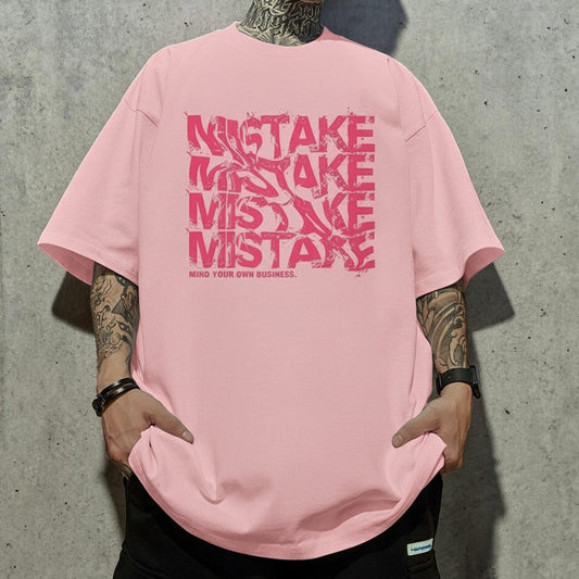【OUTLET/即納】ルーズシルエットプリント半袖Tシャツ U2321