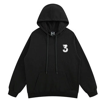 ナンバーグラフィックビッグシルエットパーカー U2617