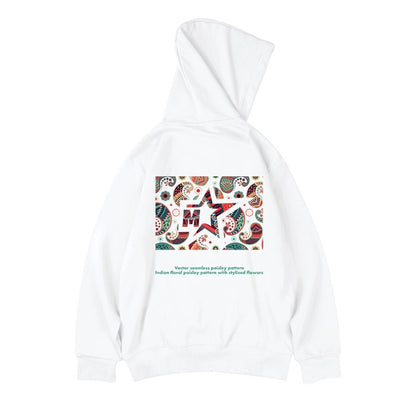 ペイズリーグラフィックパーカー U2381