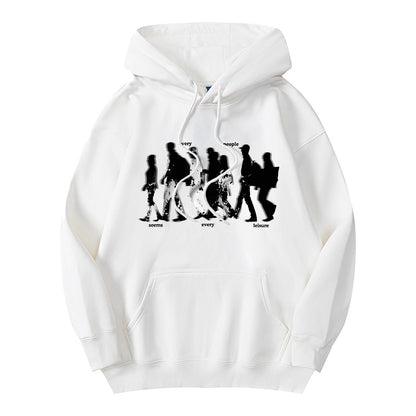 シルエットグラフィックパーカー U2377