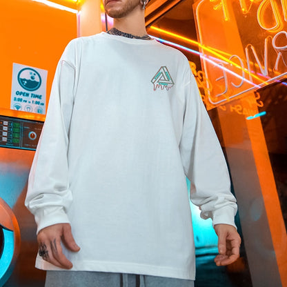 【OUTLET/即納】アメリカンレトロヒップホップ長袖Tシャツ U1742