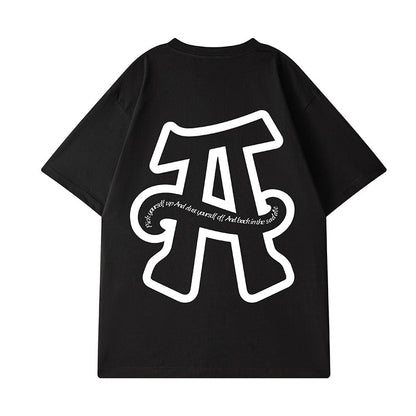 【OUTLET/即納】ビッグレターストリート半袖Tシャツ U1704