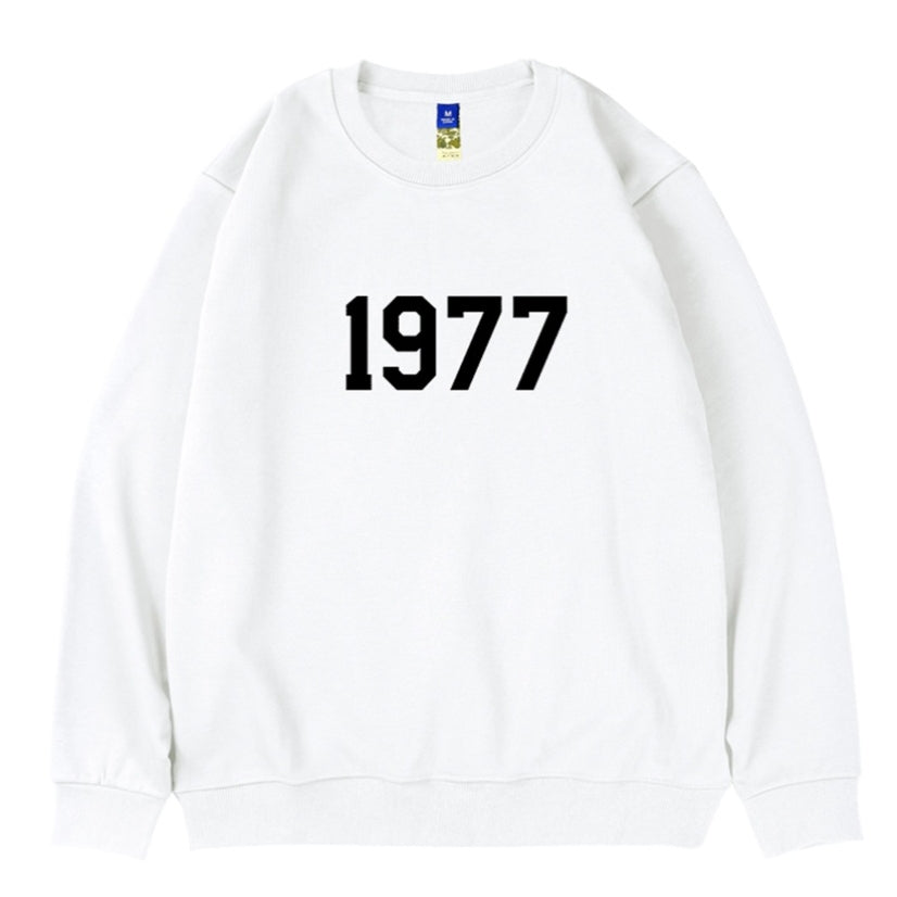 【OUTLET/即納】1977プリント長袖スウェット U1938