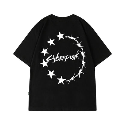 ストリートプリント半袖Tシャツ U1815