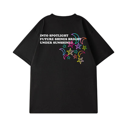 【OUTLET/即納】バックプリントストリート半袖Tシャツ U1856
