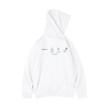 ミニマルプランモチーフパーカー U2423