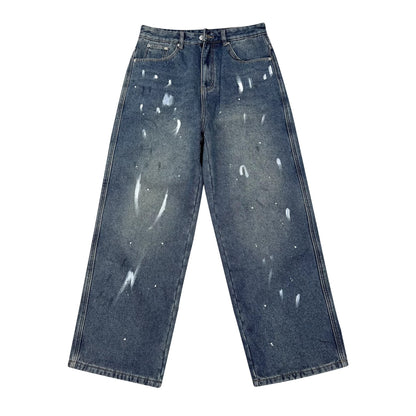 ペイントスプラッシュデニムパンツ U2541