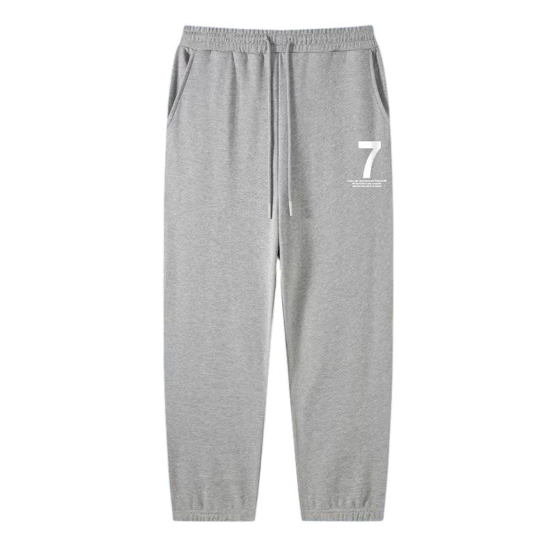 No.7デザインプリントスウェットパンツ U2535