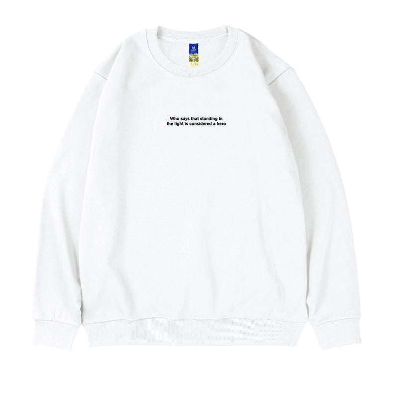 タイポグラフィプリントスウェット U2476