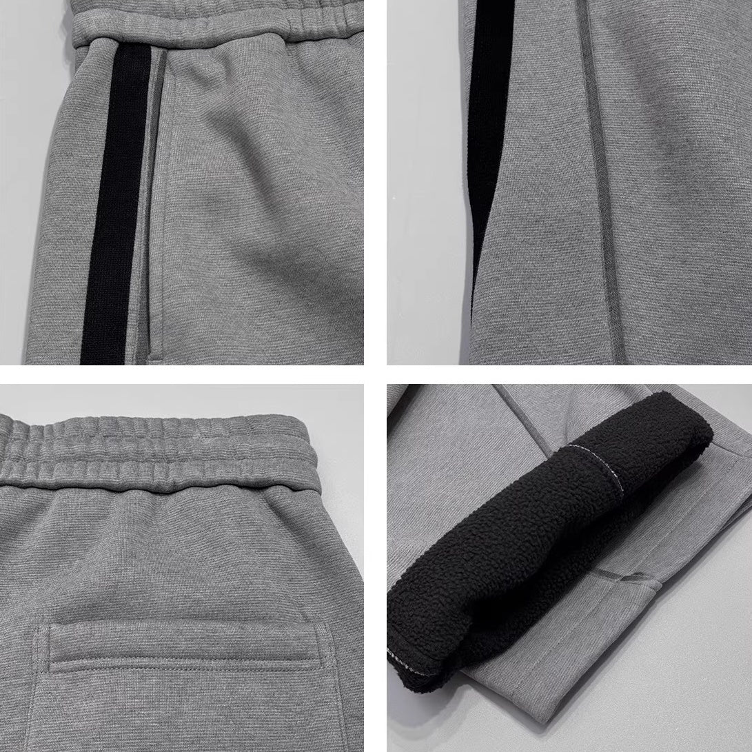 サイドラインワイドスウェットパンツ U2538