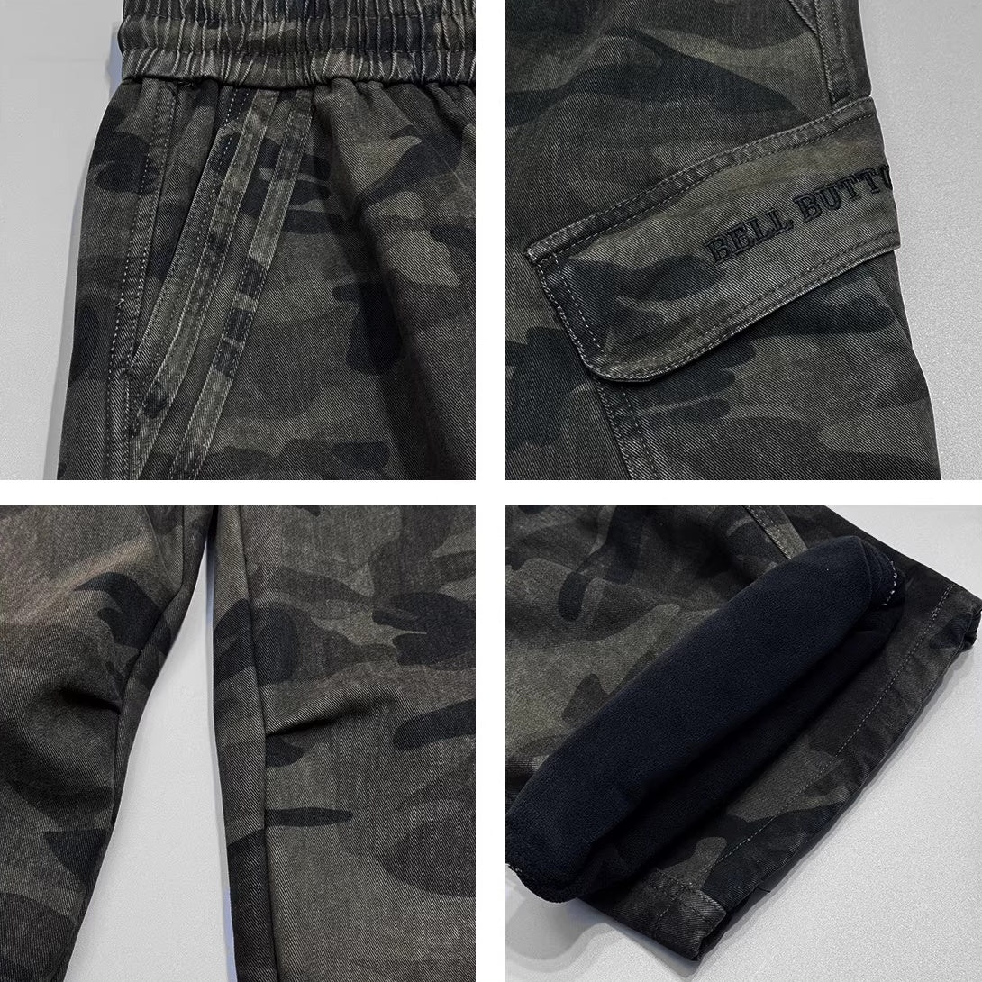 タクティカルカモフラージュカーゴパンツ U2539