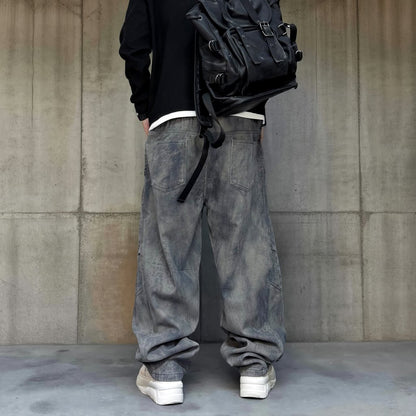 グラデーションフェードワイドパンツ U2542