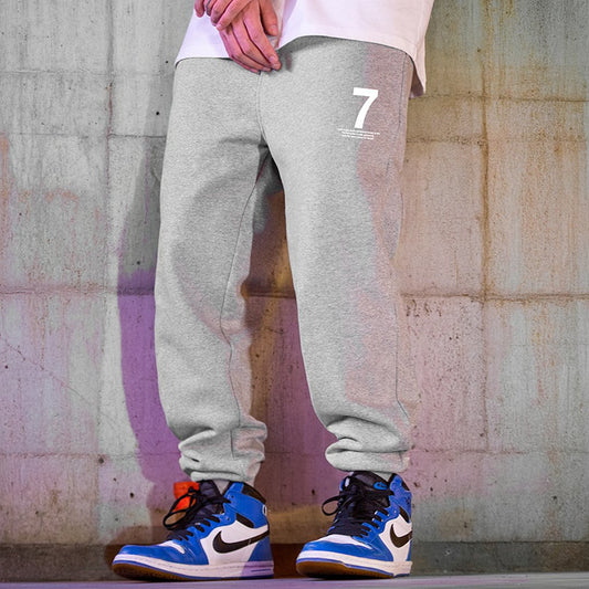 【OUTLET/即納】No.7デザインプリントスウェットパンツ U2535