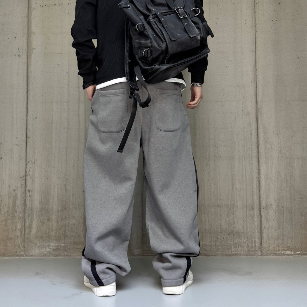 サイドラインワイドスウェットパンツ U2538