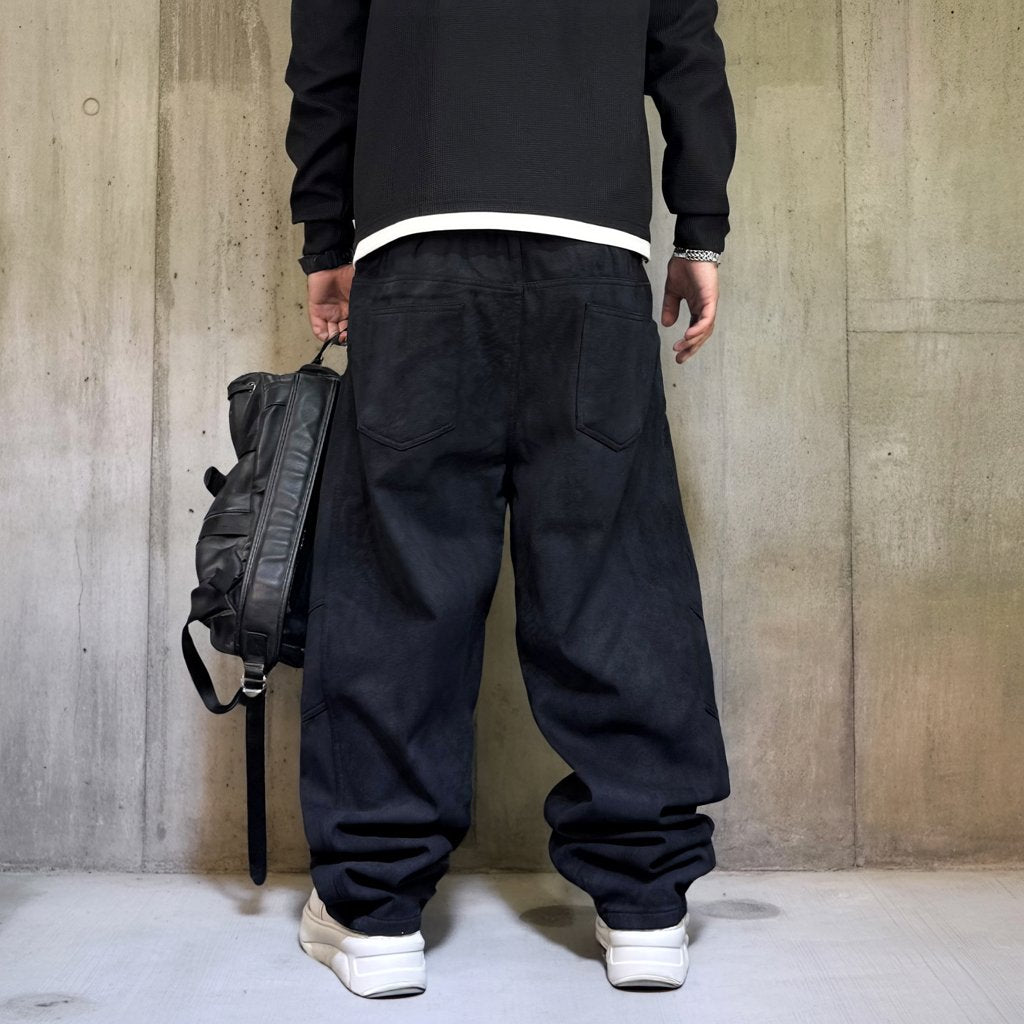 グラデーションフェードワイドパンツ U2542